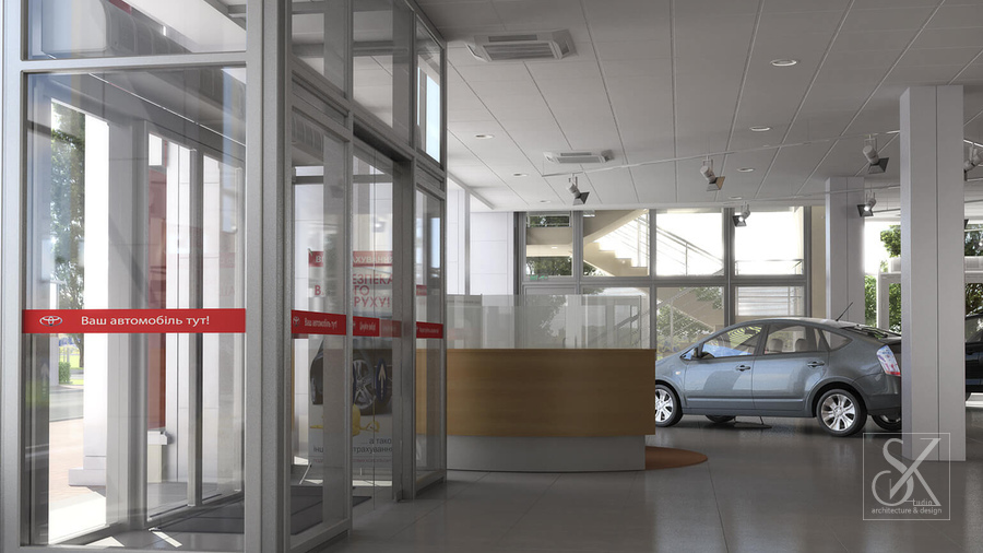 Салон продажу автомобілів, вид 5
