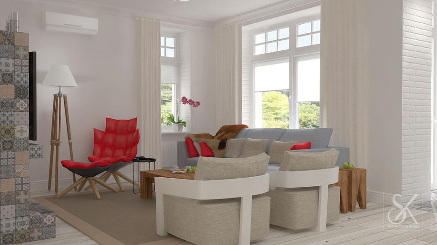 Living room, 1st floor