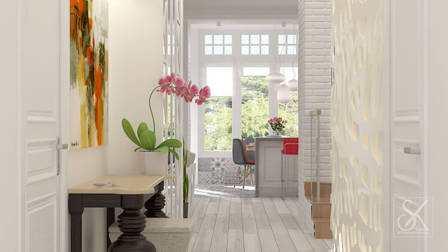 Entrance hall, 1st floor