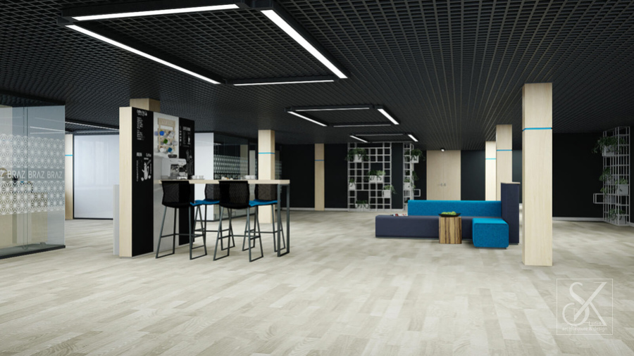 Open space & сoffe point, 2 этаж