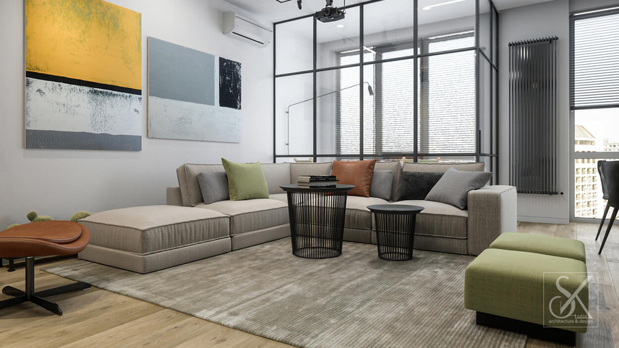 Living room, view 4