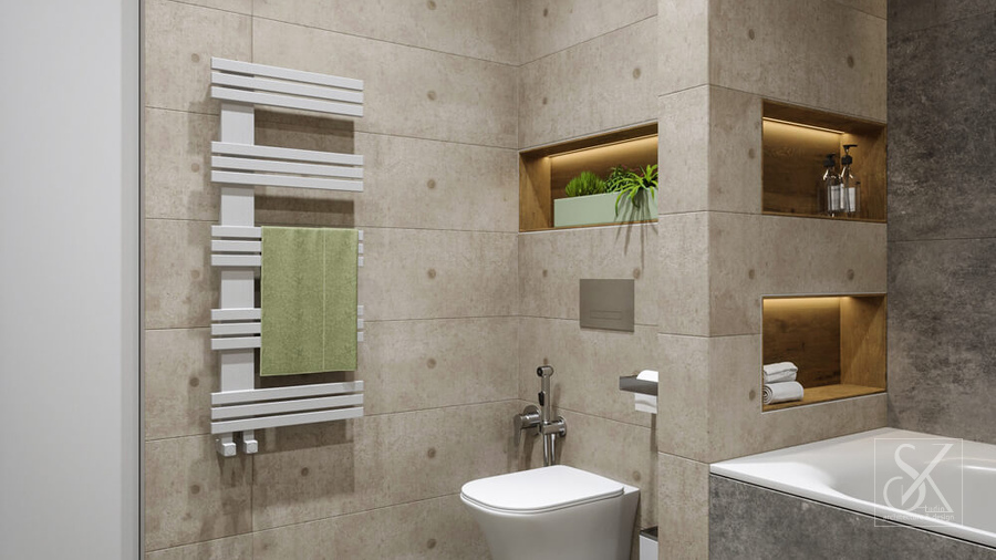 Master bathroom, view 4